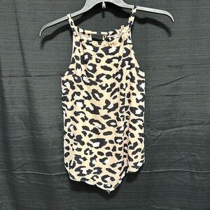 Maurices Women's Leopard Print Sleeveless‎ top / size XS / Box 13-30